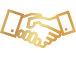 Icon of two hands shaking